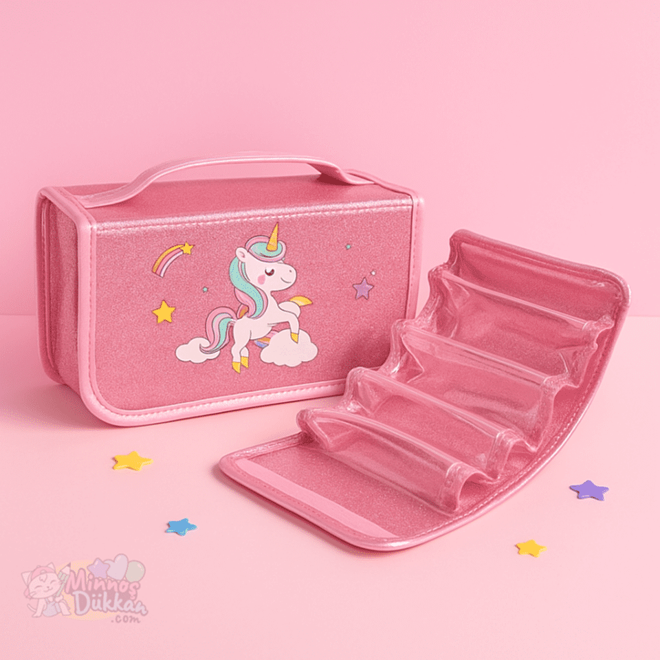 Unicorn Saplı Katlanır Kalem Çantası