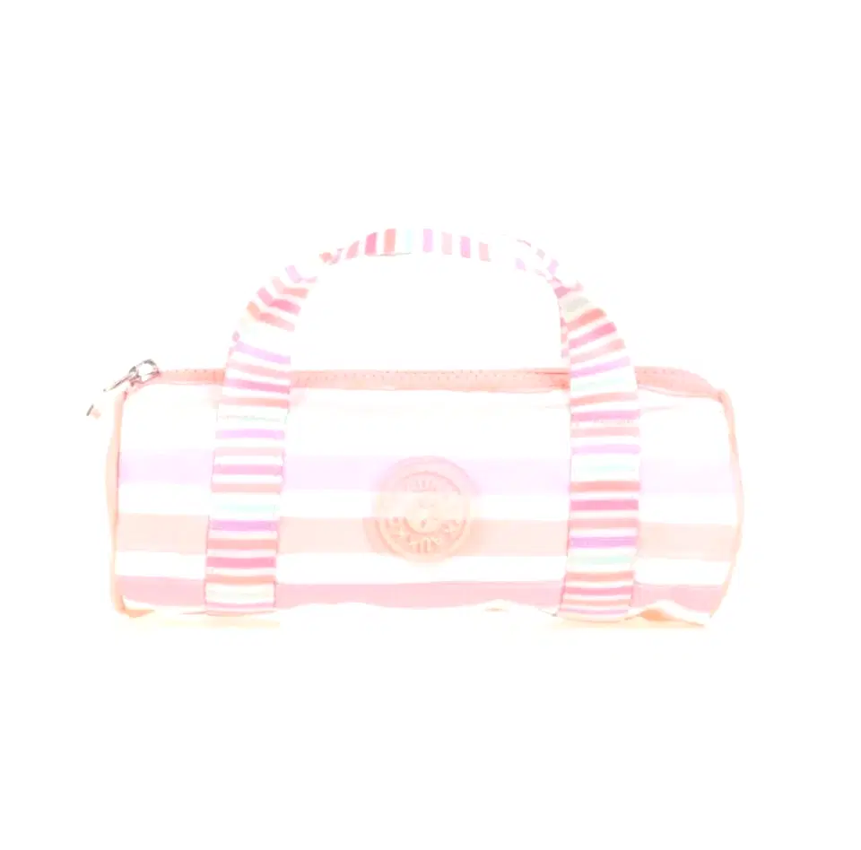 Kaukko Travel Double Stripe Kalem Çantası - Salmon