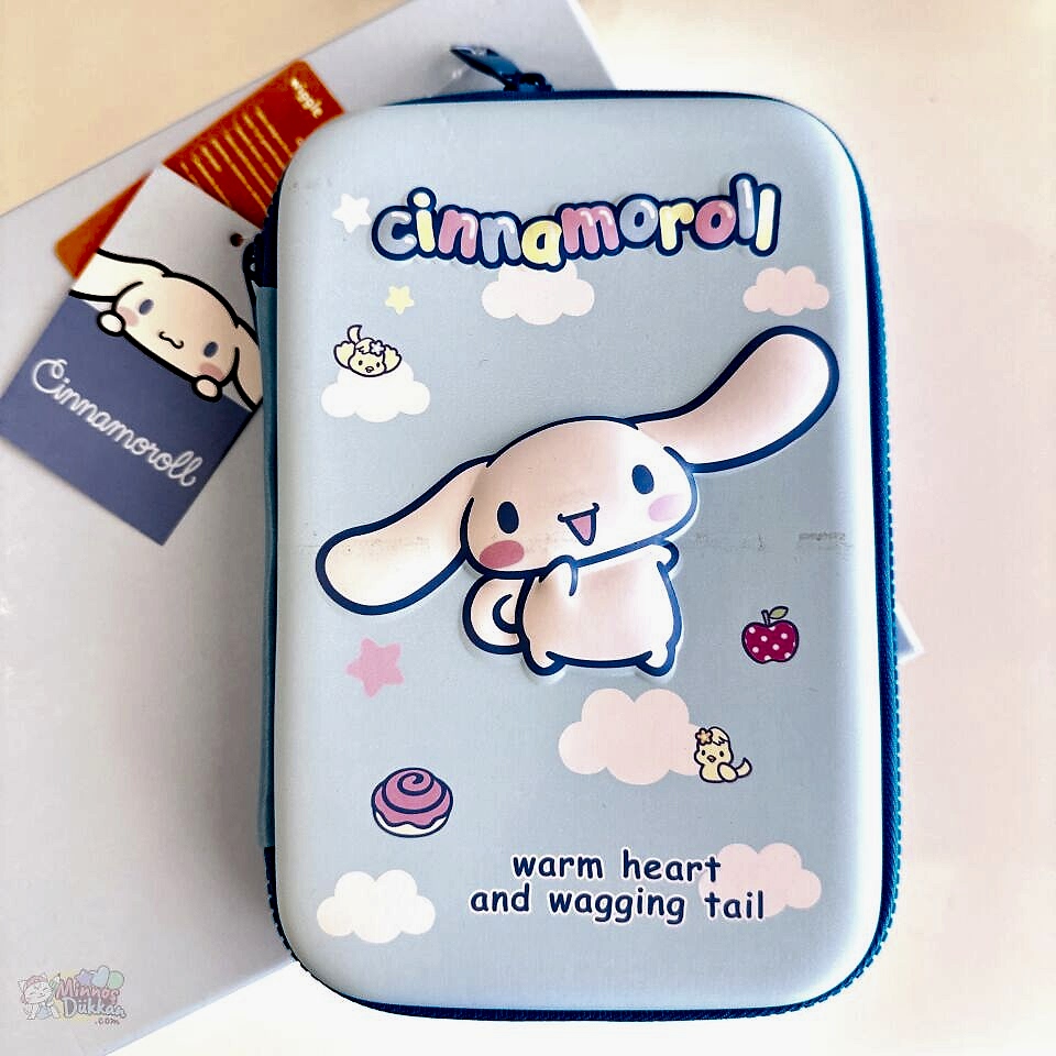 Cinnamoroll Kabartmalı Kalem Çantası - 3332