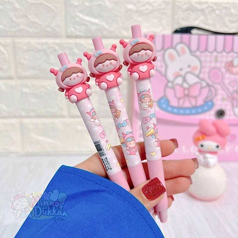 Pink Candy Basmalı Fosforlu Kalem Tekli