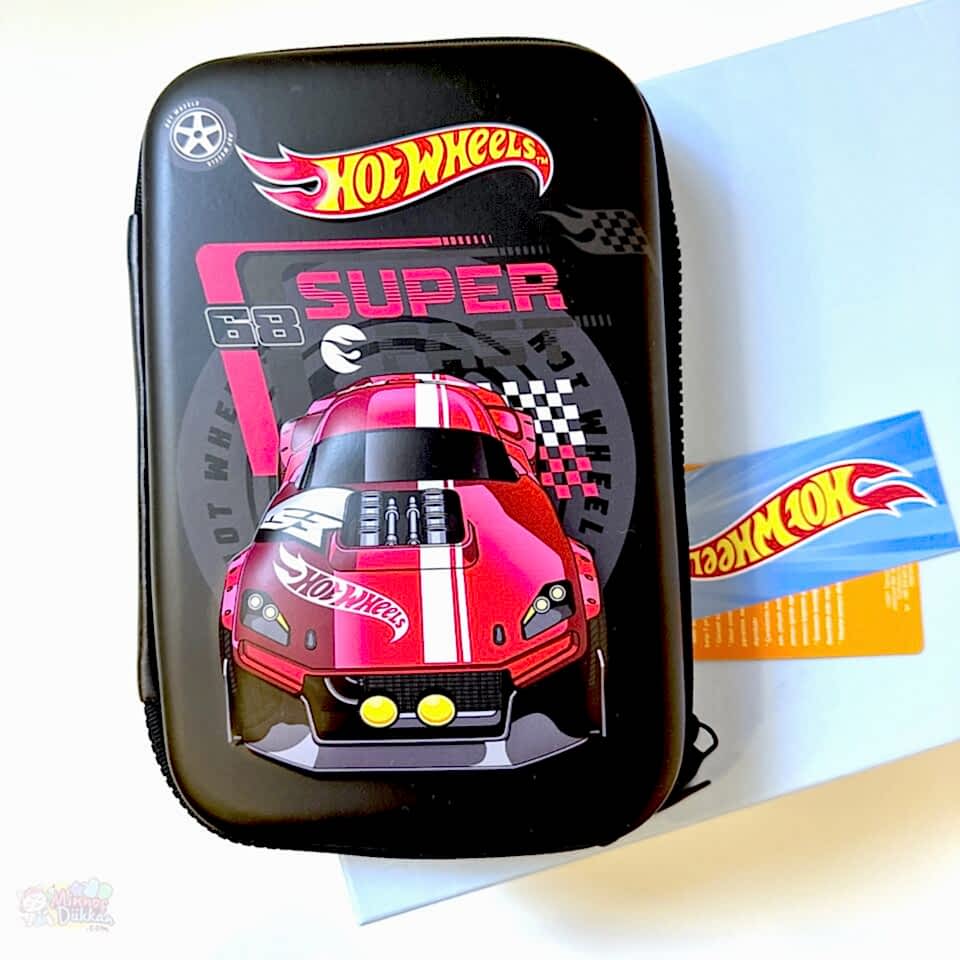 Hot Wheels Kabartmalı Kalem Çantası