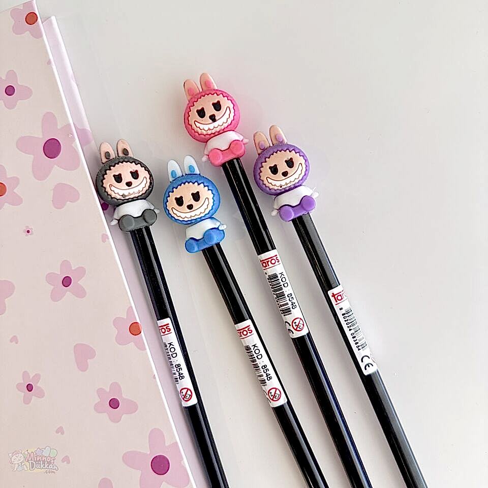 Labubu Tepeli Kurşun Kalem