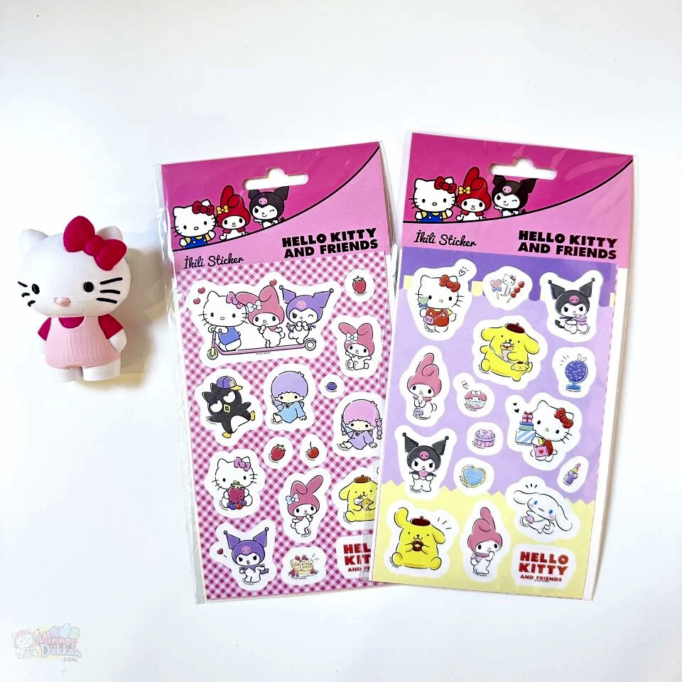 Keskin Color Hello Kitty and Friends Kuşe Sticker Seti 2li