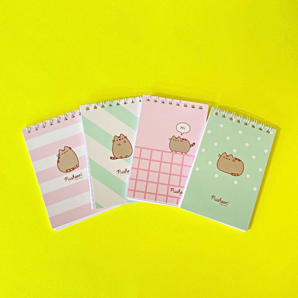 Pusheen A7 42 Yaprak Çizgili Bloknot