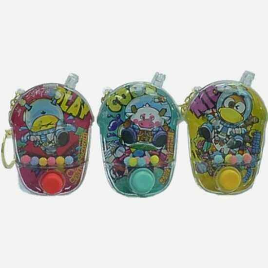 Bubble Tea Su Oyuncaklı Anahtarlık