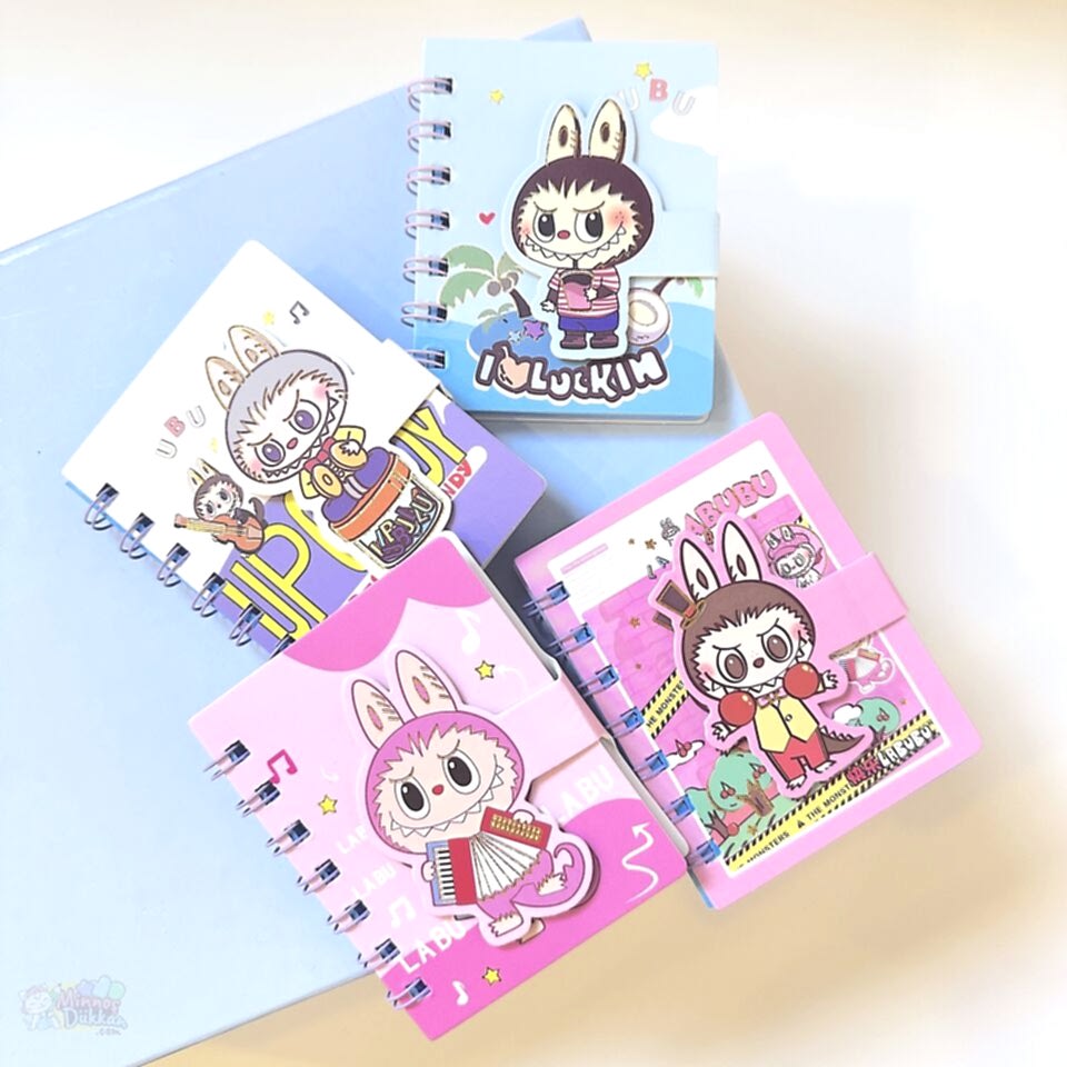 Labubu Cırtlı Not Defteri