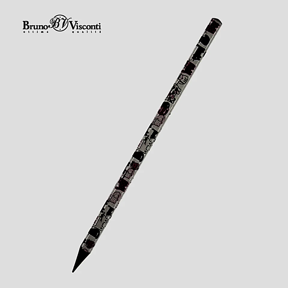 Pembe Kedicikler - Bruno Visconti Happy Graphix Kurşun Kalem