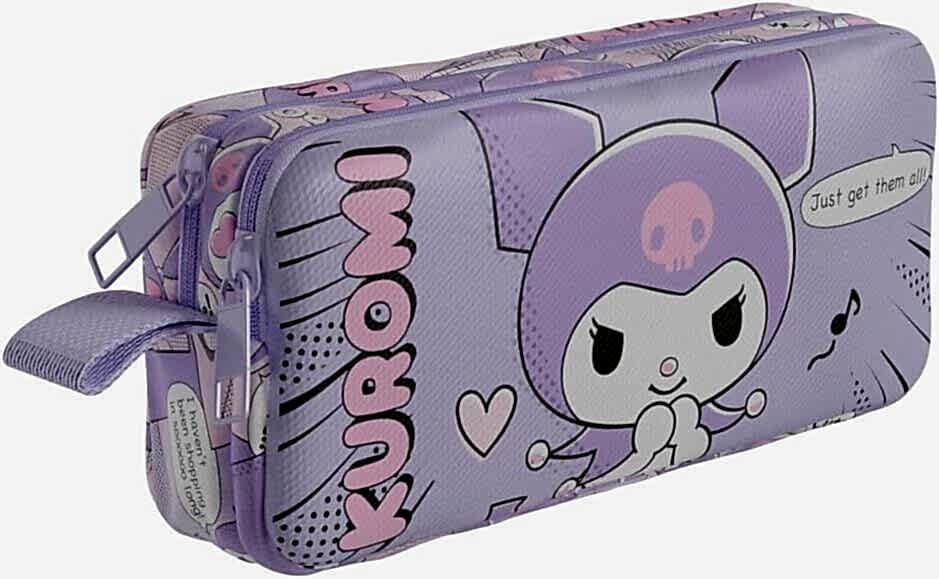 Kuromi Kalem Çantası Mor