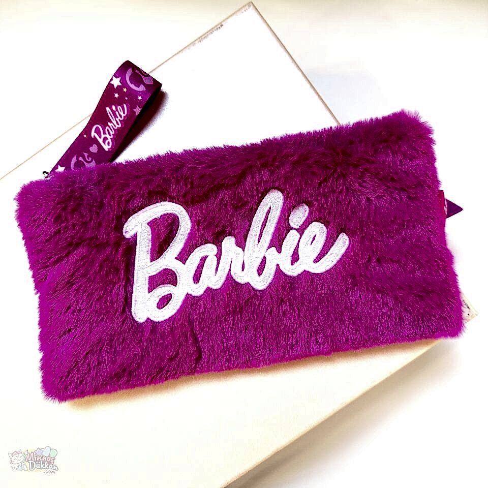 Barbie Peluş Kalem Çantası