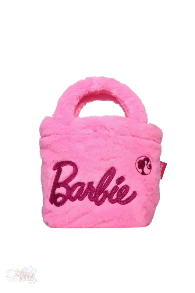 Barbie Askılı Peluş El Çantası 3020