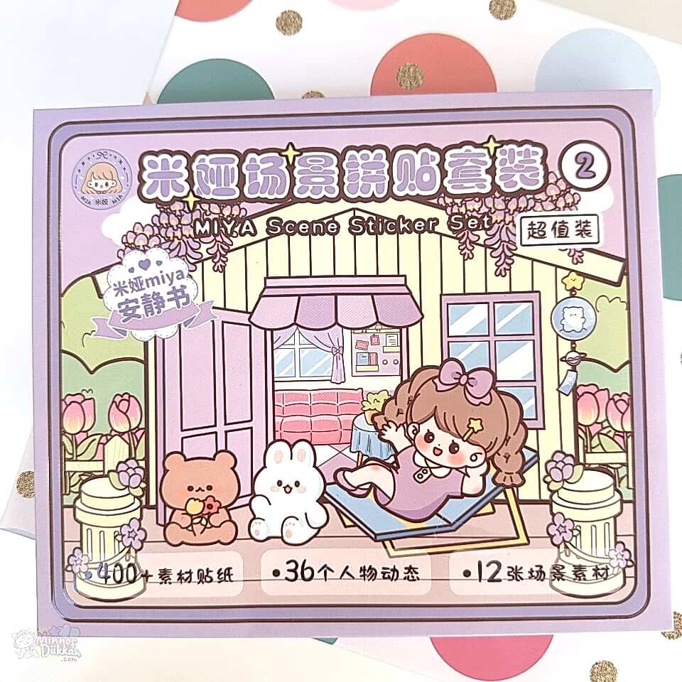 Kawaii Diy Sticker Set - 4