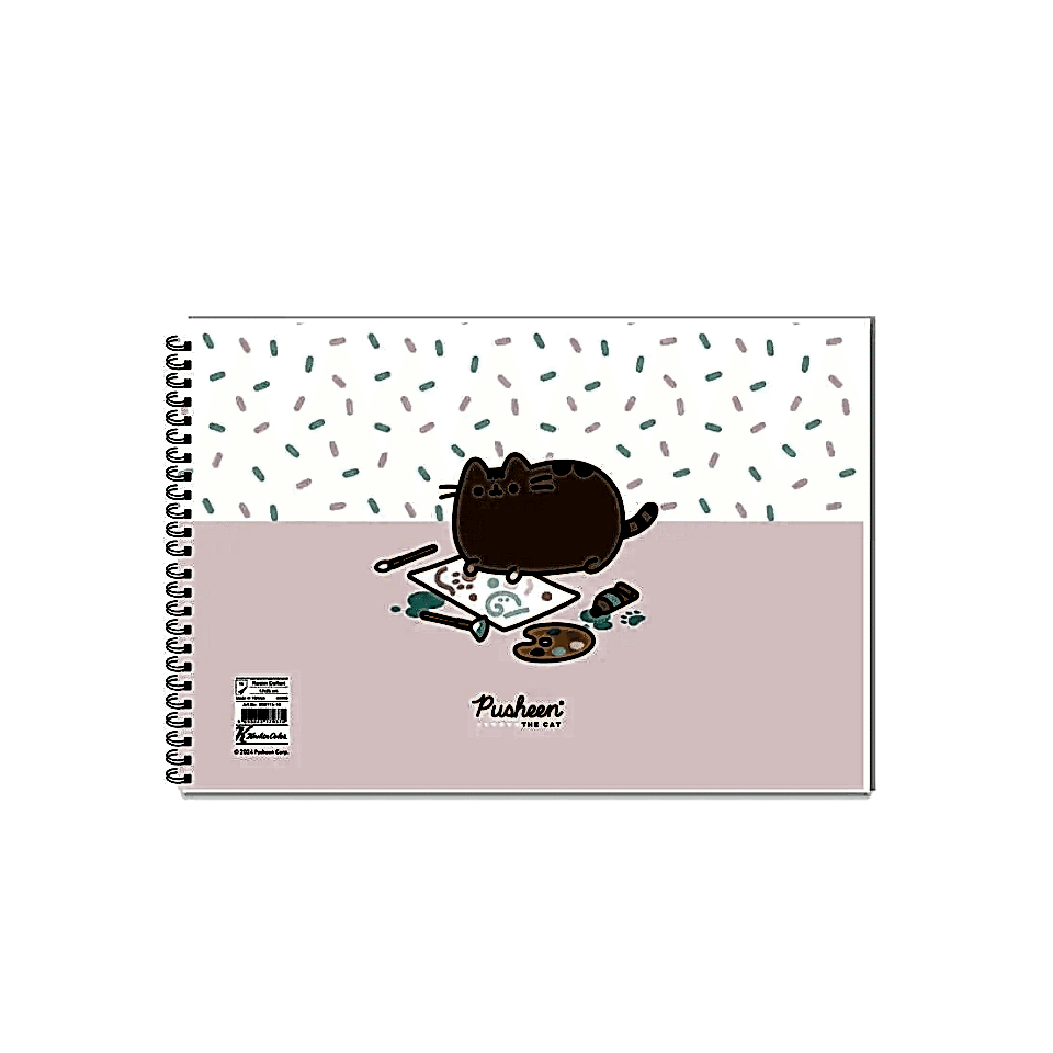 Pusheen Resim Defteri 17x25 15 Yaprak