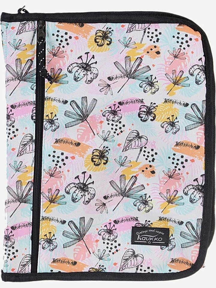 Kaukko A-Forganizer Dosya Çantası - Flowers
