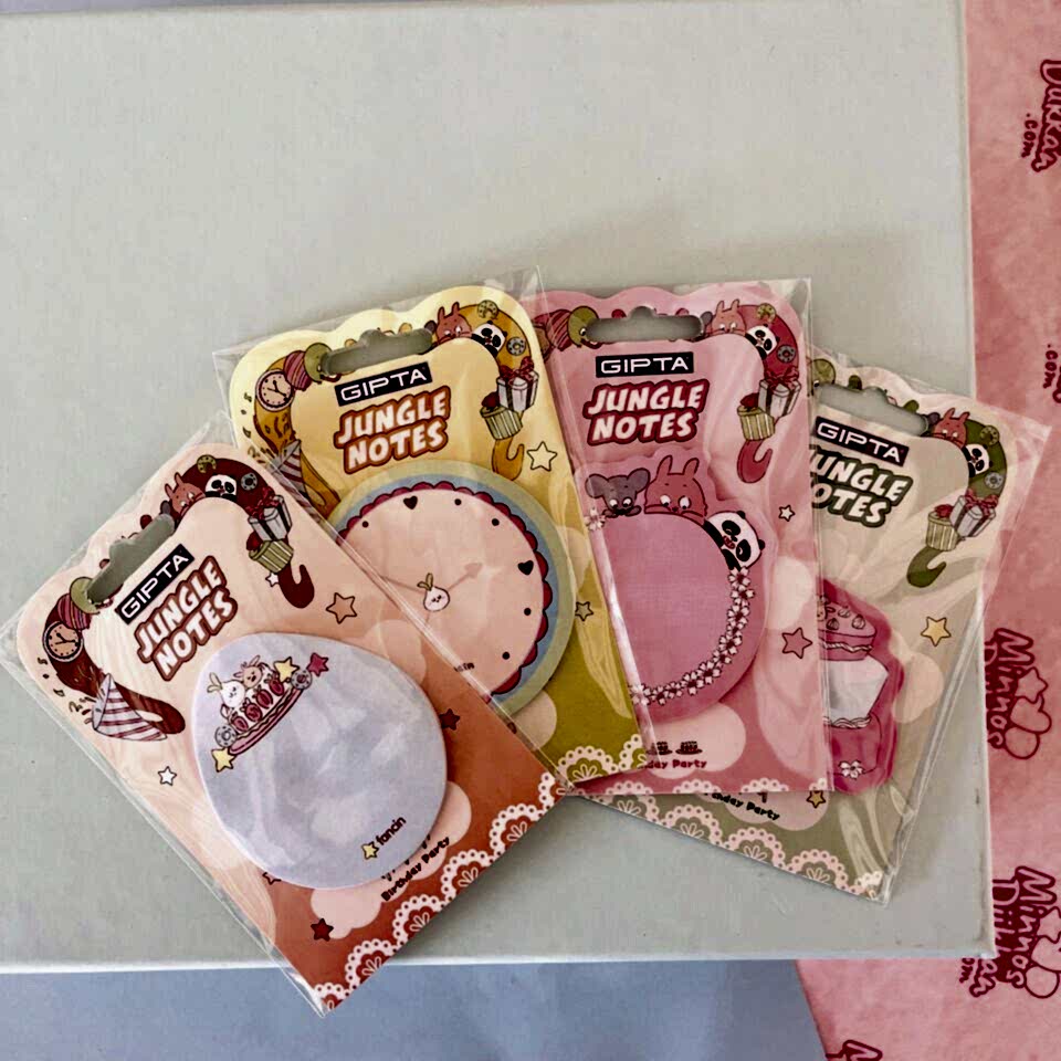 Gıpta Jungle Notes - Yapışkanlı Not Kağıdı Seti