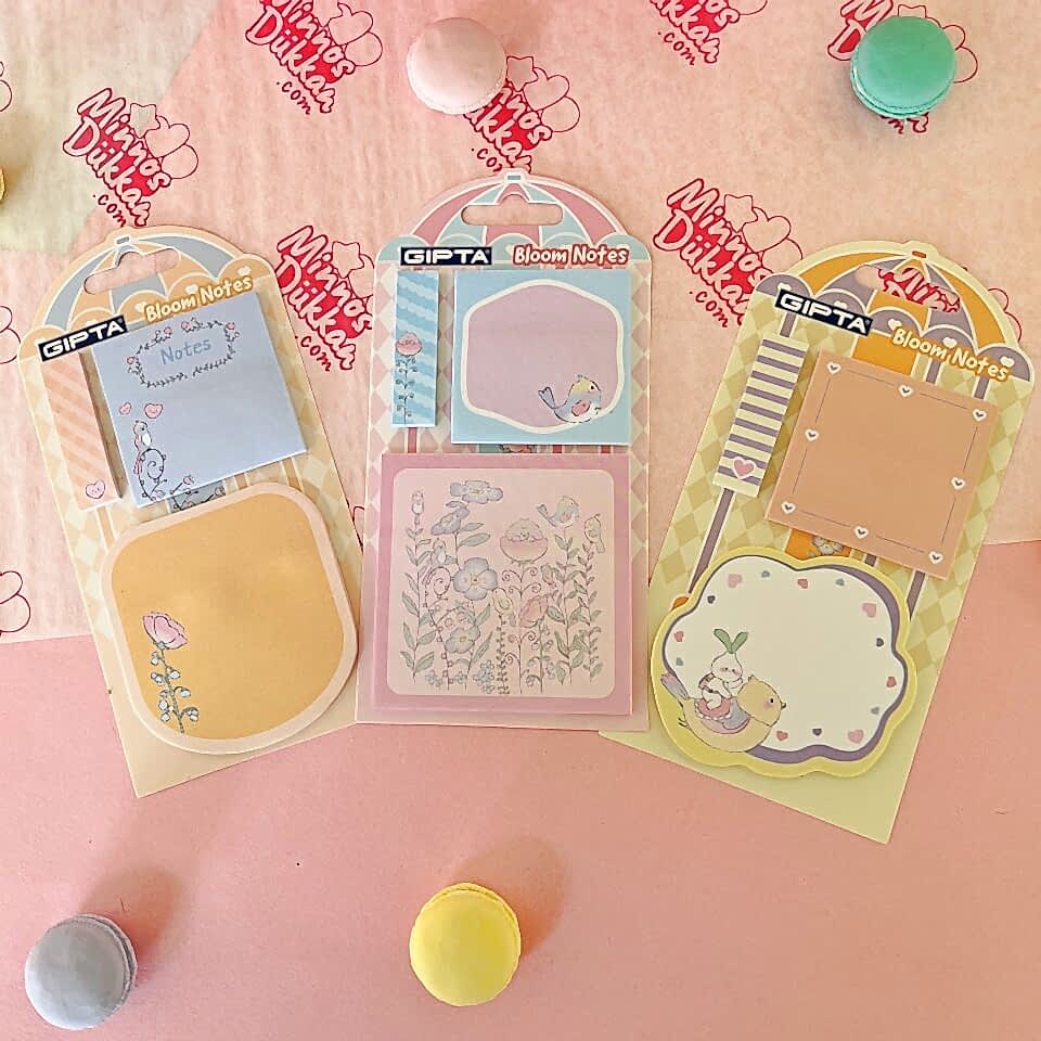 Gıpta Bloom Notes - Yapışkanlı Not Kağıdı Seti