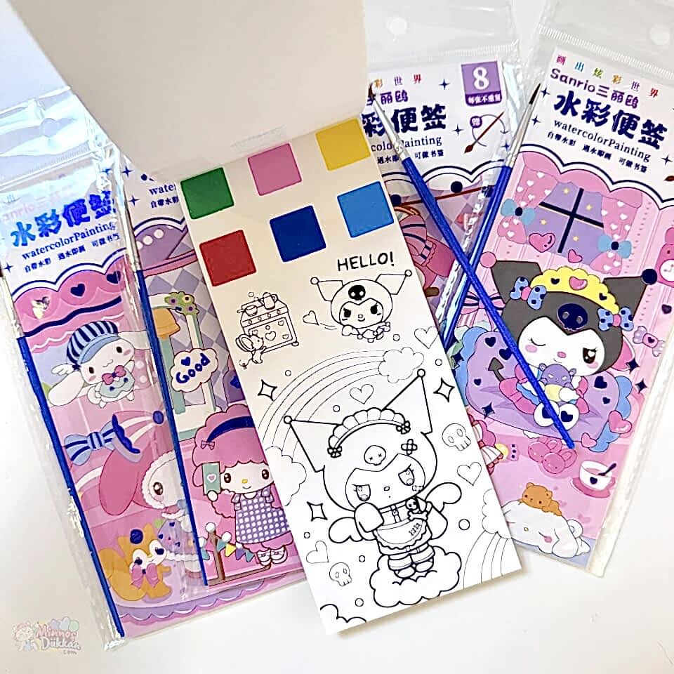 Sanrio Sulu Boya Defteri