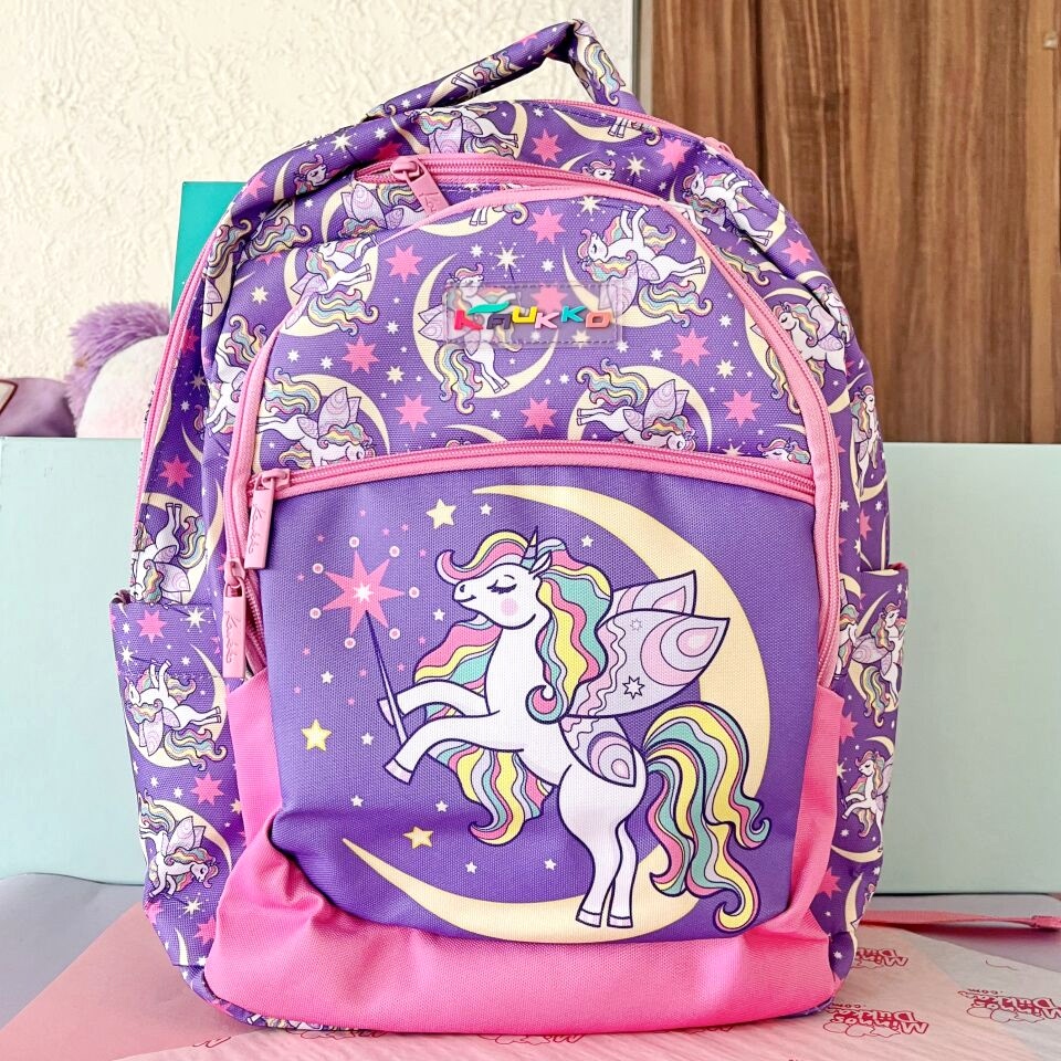Kaukko Kids Love Sırt Çantası - Flat Unicorn