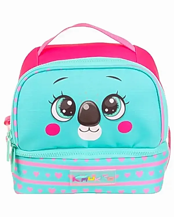 Kaukko Kids Love Beslenme Çantası - Cute Face Koala New
