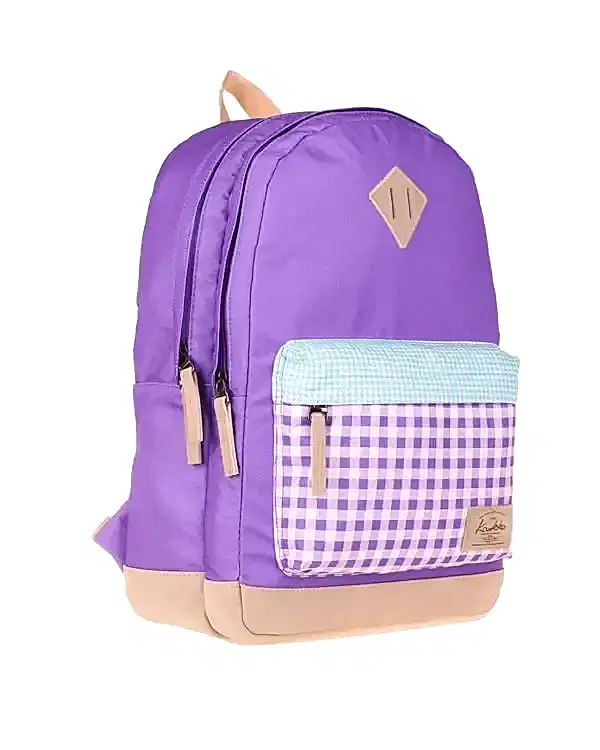 Kaukko Wichlight Sırt Çantası - Plaid Lila