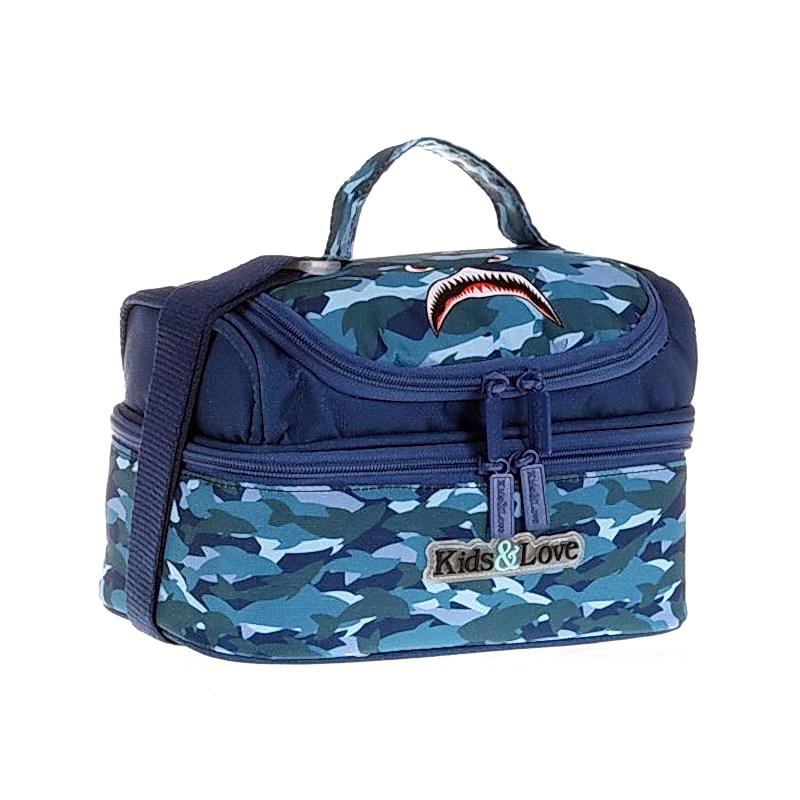 Kaukko KidsLove Beslenme Çantası - Square Shark