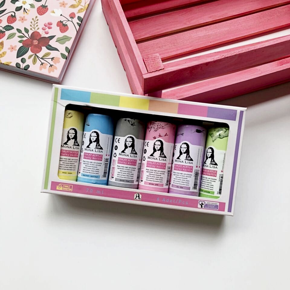 Mona Lisa Chalky Akrilik Boya Seti 6 Renk