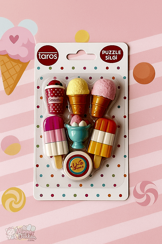 Taros Puzzle Silgi - Dondurma