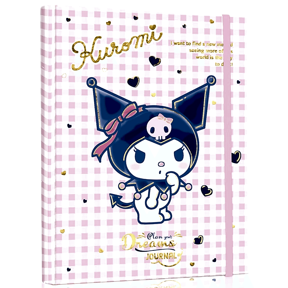 VJ Kuromi Gizli Spiralli Planlayıcı Defter 17x23 - 1850