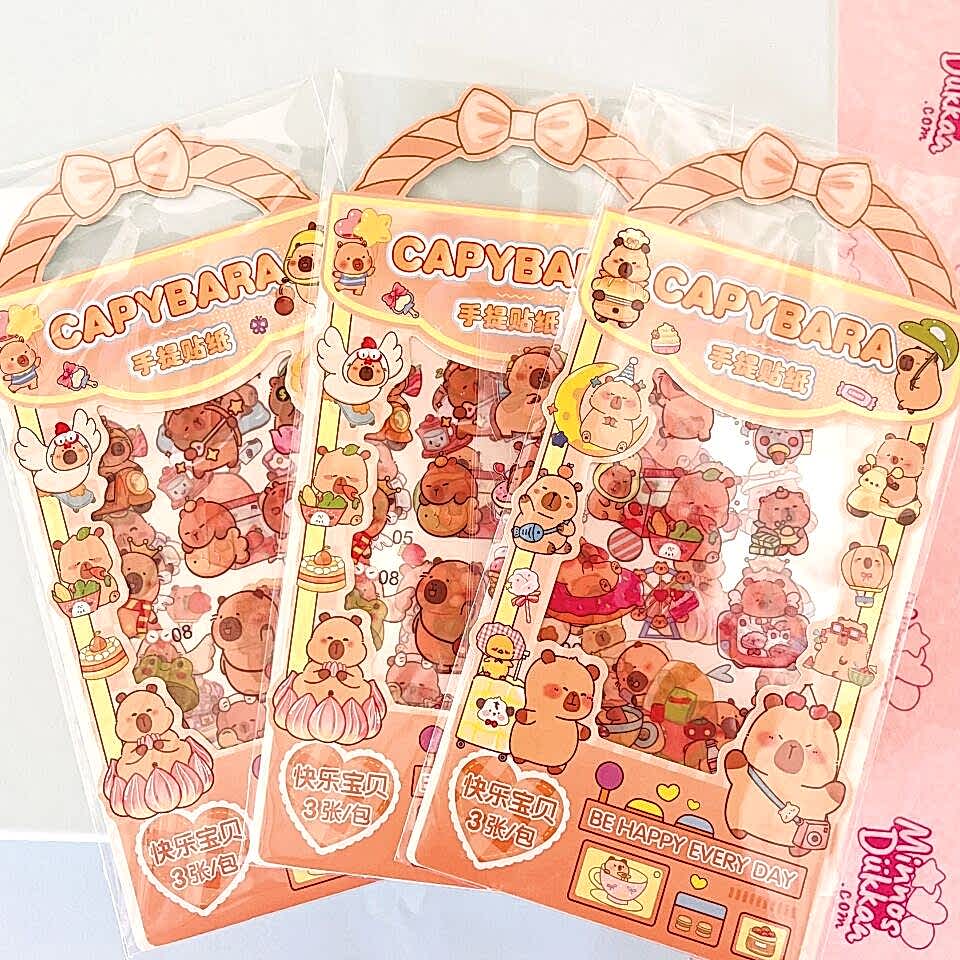 Capybara Askılı Sticker