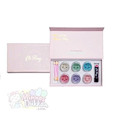 Oh Flossy Çocuk Doğal Makyaj Seti - Deluxe