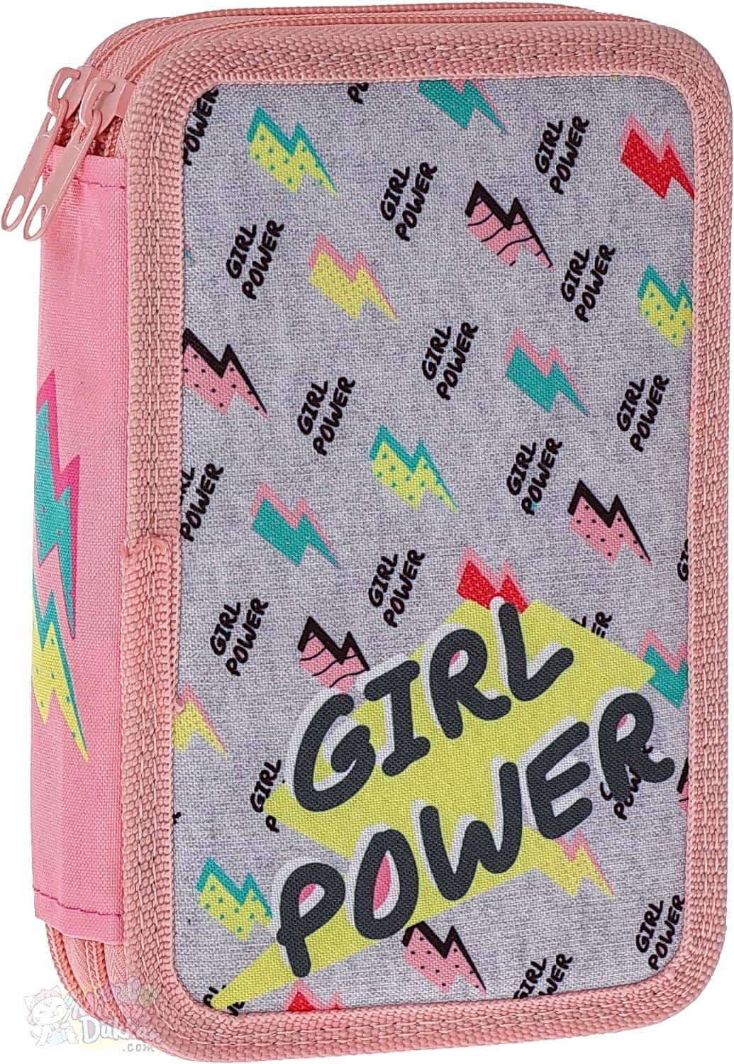 Sazio Girl Power İki Katlı İçi Dolu Kalemkutu