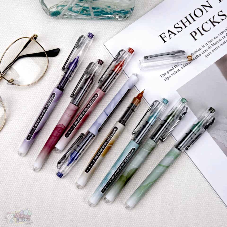 Writech Liquid Ink Roller Kalem - Burgundy