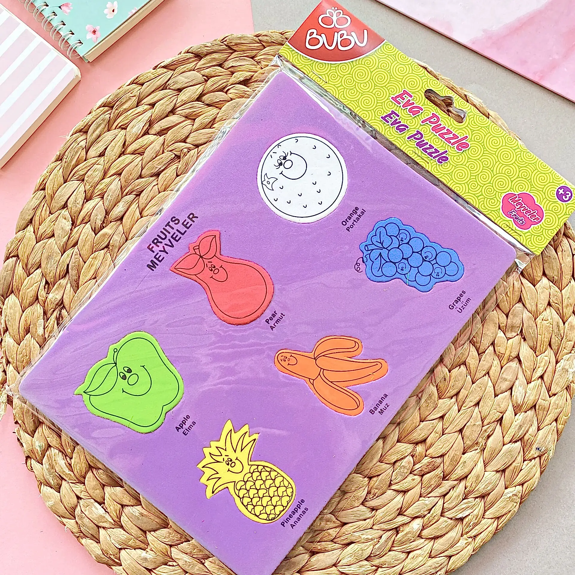 Bu-bu Eva Puzzle Meyveler