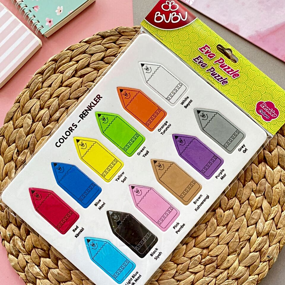 Bu-bu Eva Puzzle Renkler