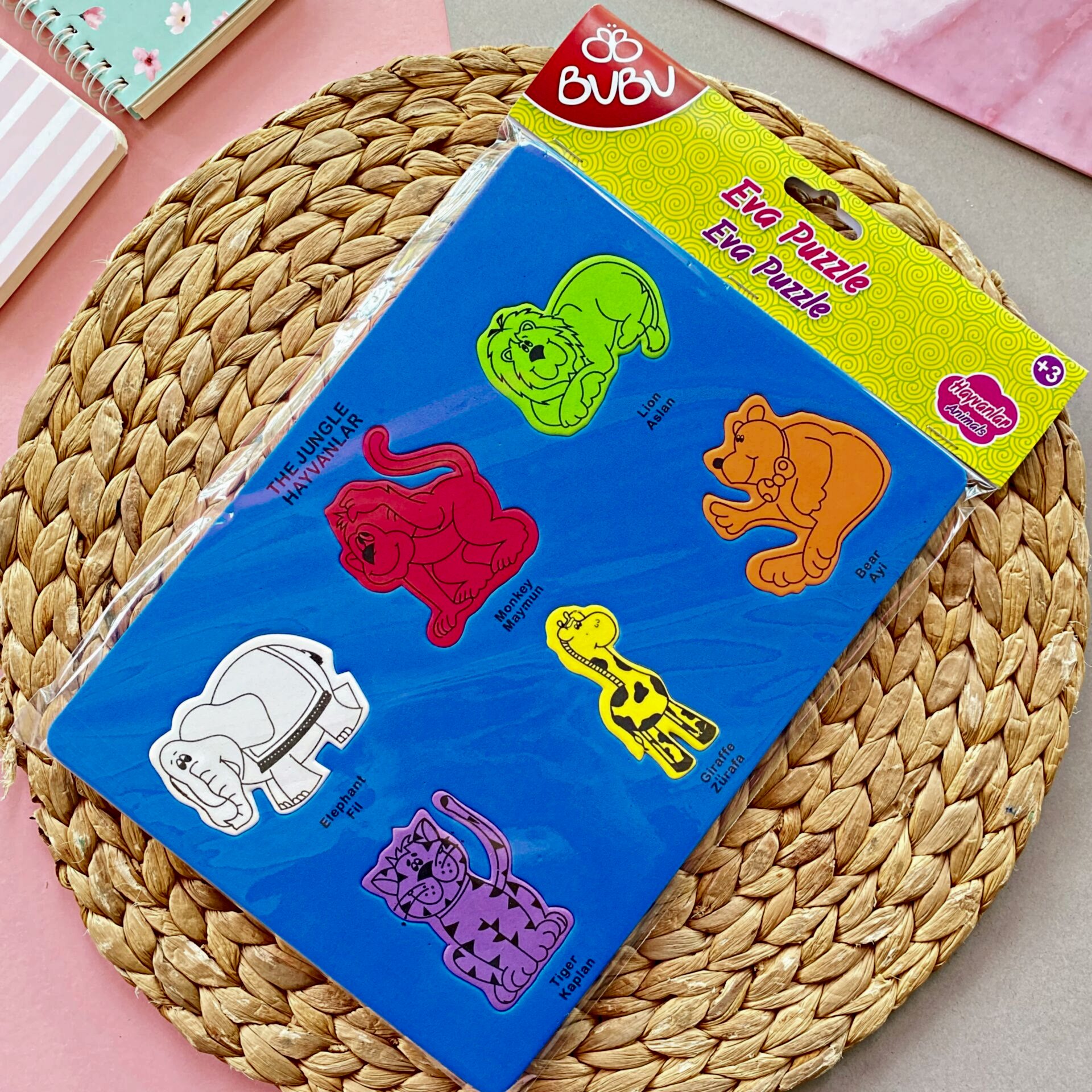 Bu-bu Eva Puzzle Hayvanlar