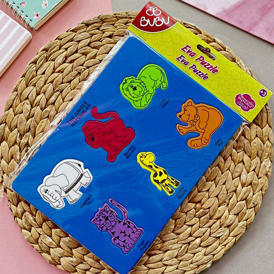 Bu-bu Eva Puzzle Hayvanlar