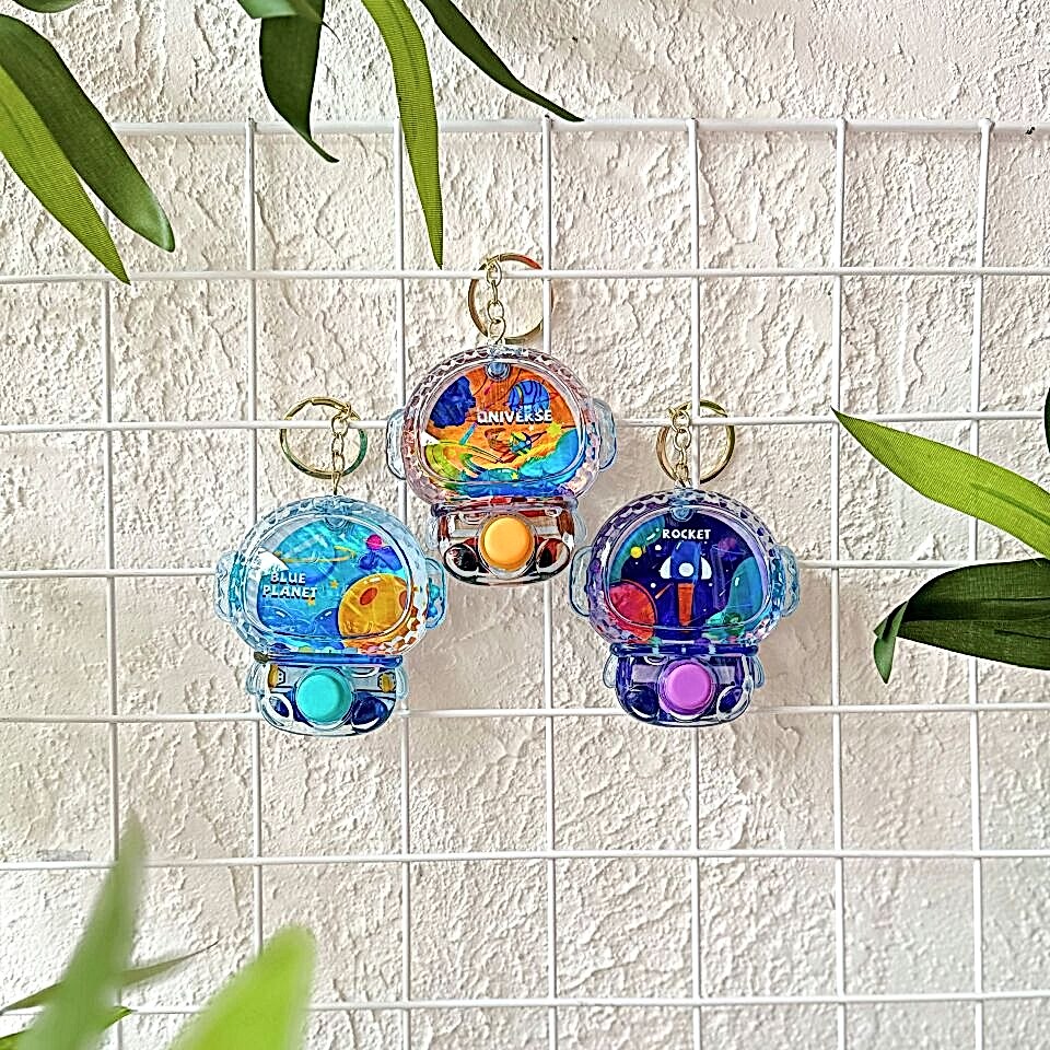 Astronot Su Oyuncaklı Anahtarlık