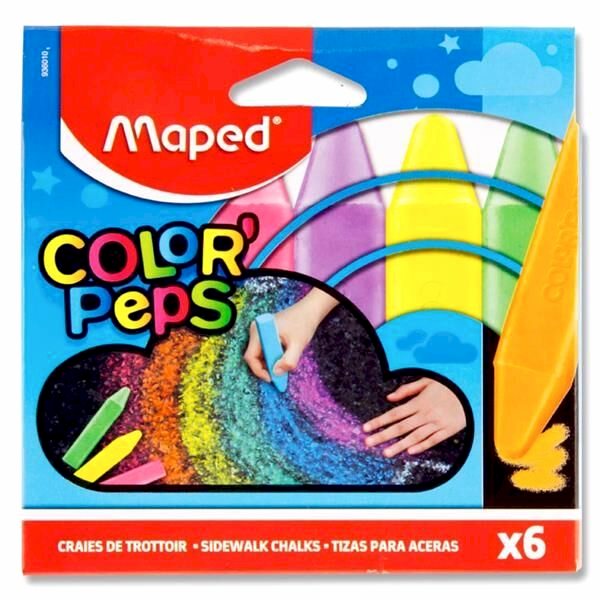 Yer Tebeşiri 6 Renk - Maped