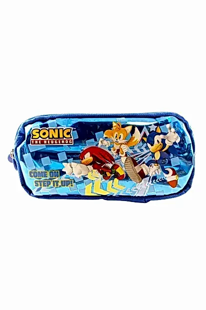 Sonic Come On Çift Gözlü Kalem Kutusu