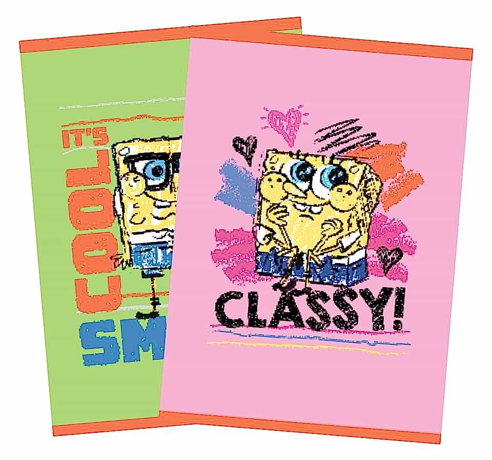 Mynote Sünger Bob 60 Yaprak Çizgili Defter - A4