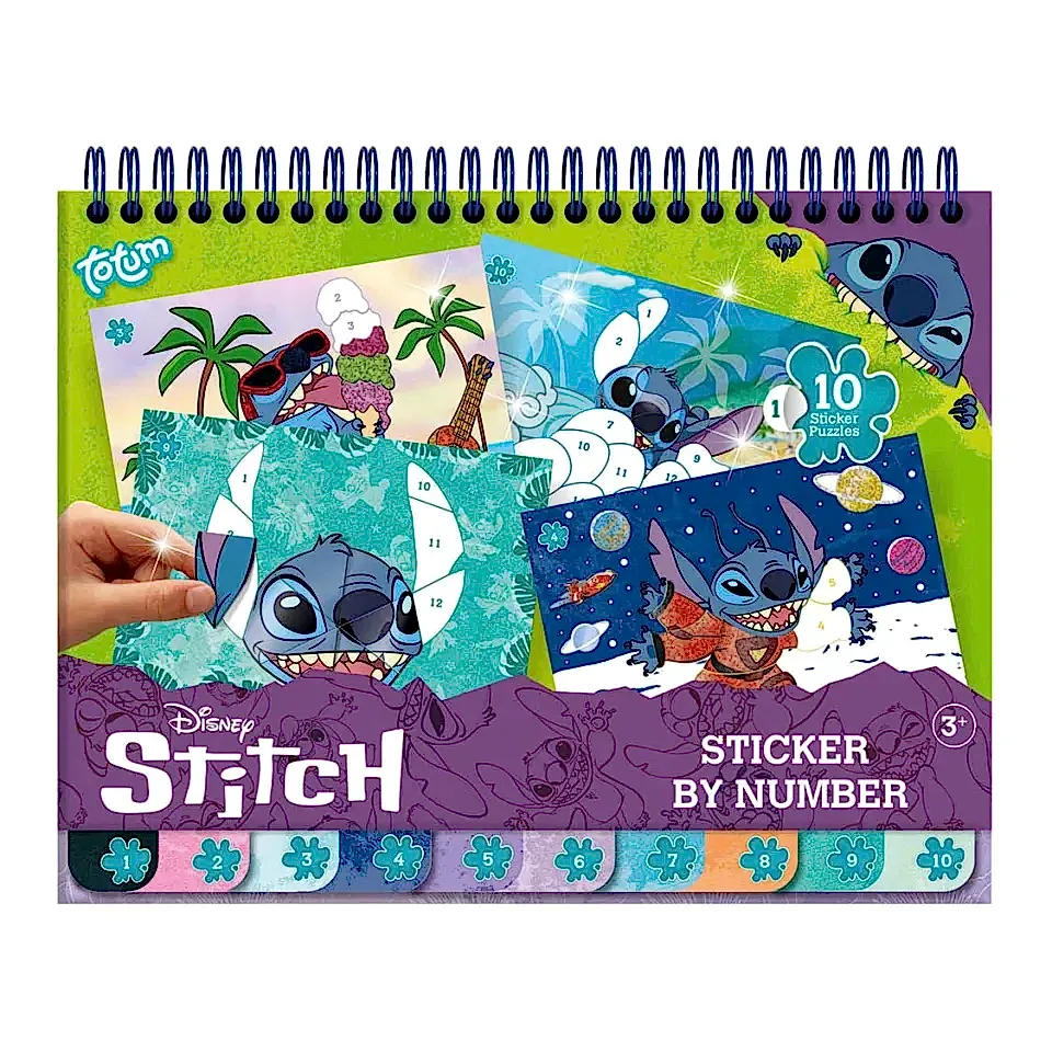 Stitch Sticker by Number