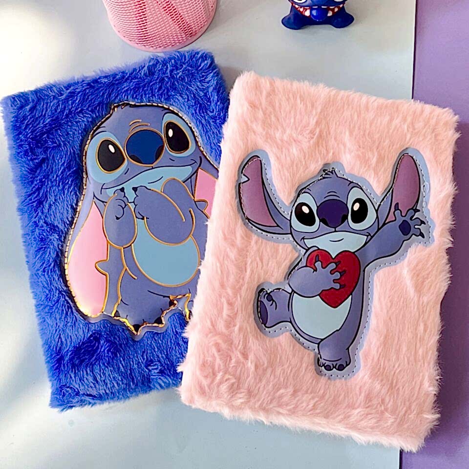 Stitch A5 Peluş Defter