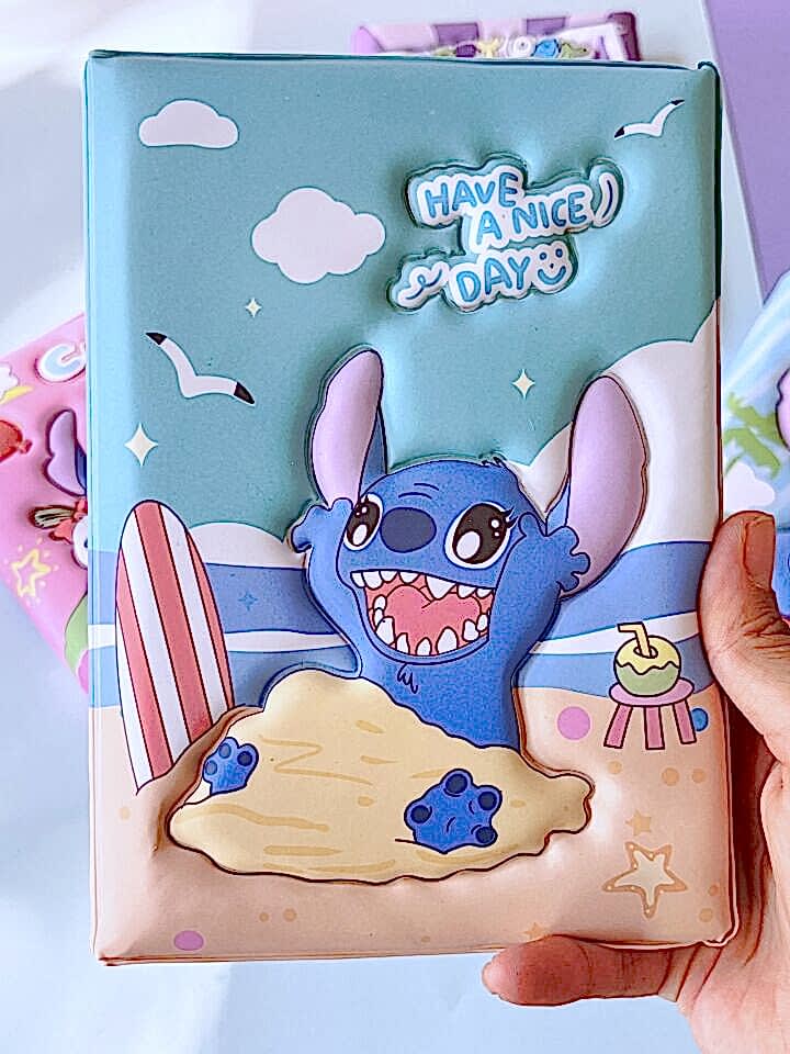 Capy/Stitch Yumuşak Kapak Defter