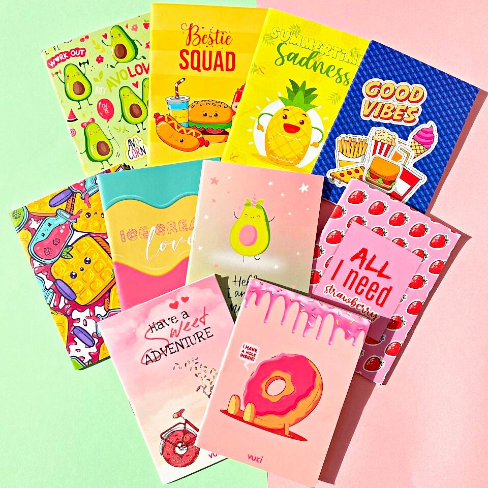 Fast Food Vuki Mini Not Defteri