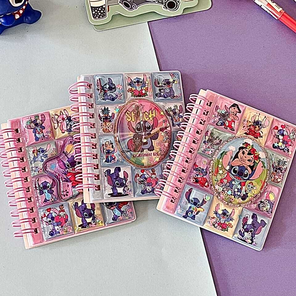 Sulu Simli Kapaklı Not Defteri Karışık