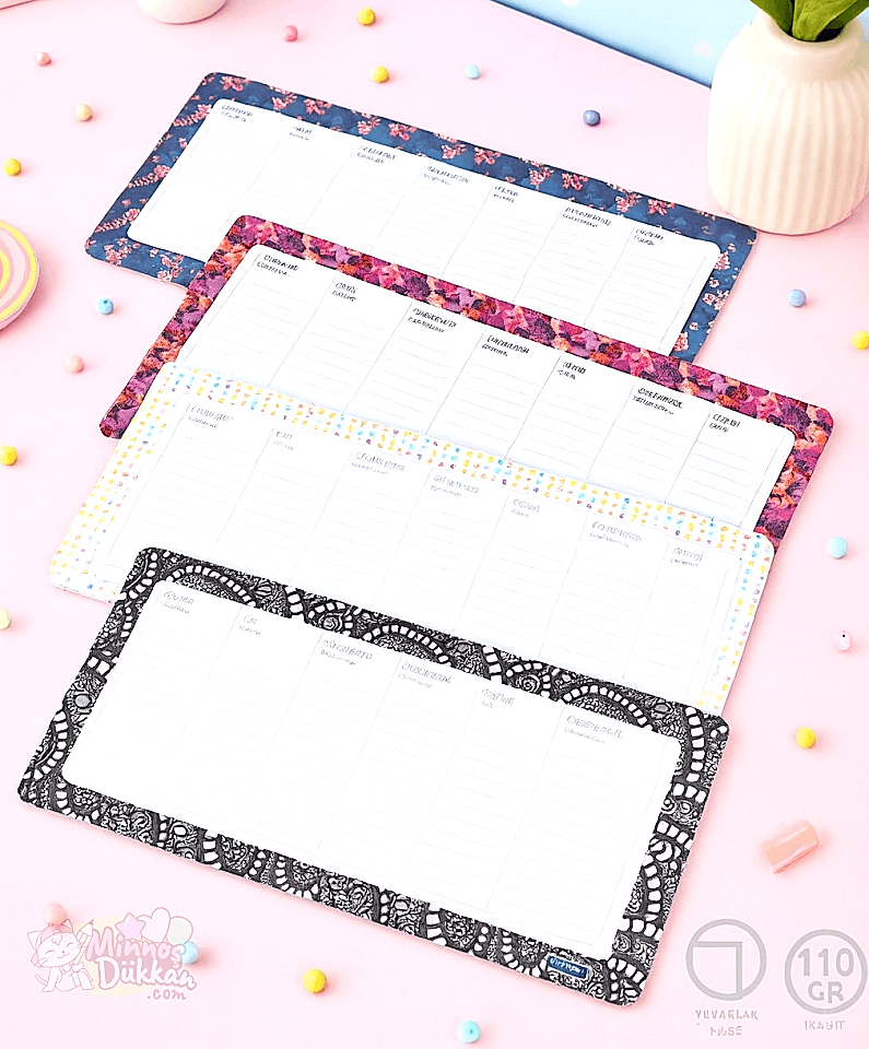 Gıpta Haftalık Masaüstü Planner