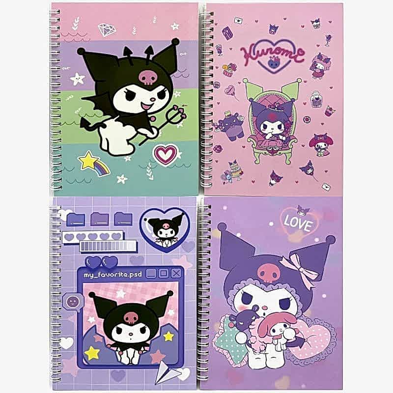 Kuromi Spiralli Defter
