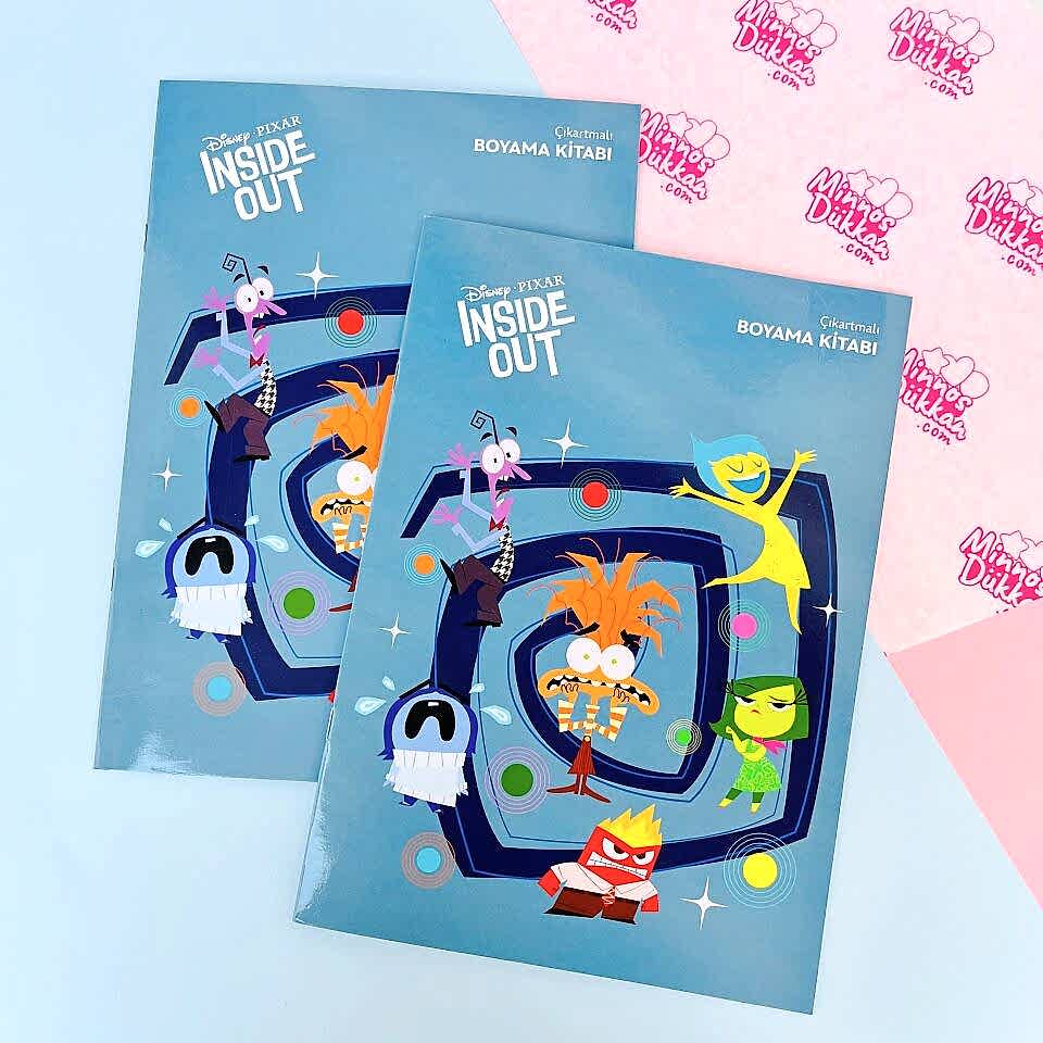 Ters Yüz Çıkartmalı Boyama Kitabı 20x28