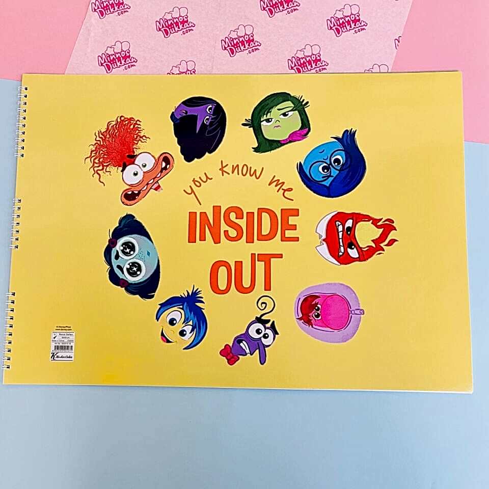 Ters Yüz Resim Defteri 35x50 15 Yaprak