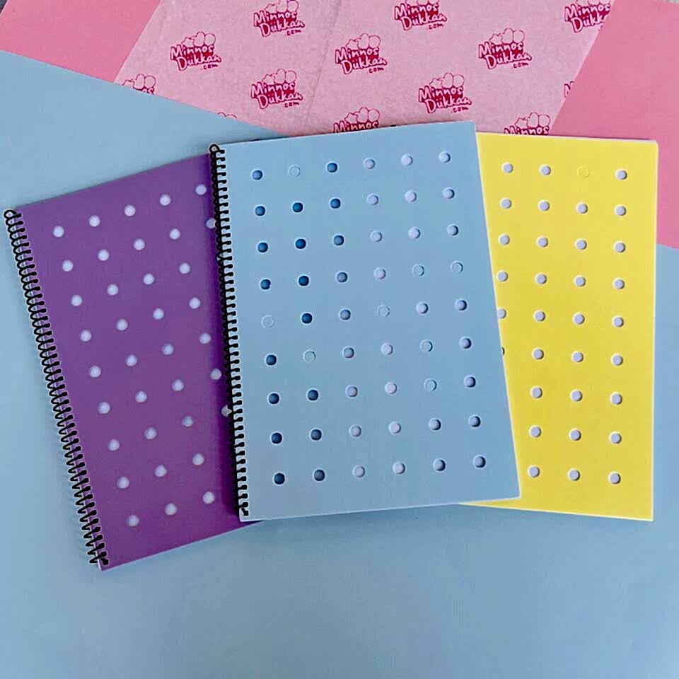 Keskin Color Fun 80 Yaprak Çizgili Charm Takılabilen Defter A4
