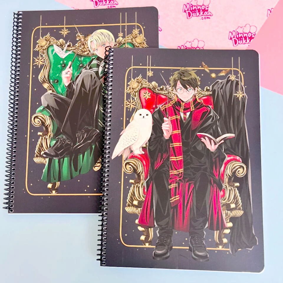 Harry Potter 80 Yaprak Kareli Spiralli Defter A4